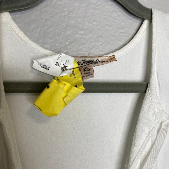 For Love and Lemons White Lace Eva Midi Dress XS - Picture 8 of 12